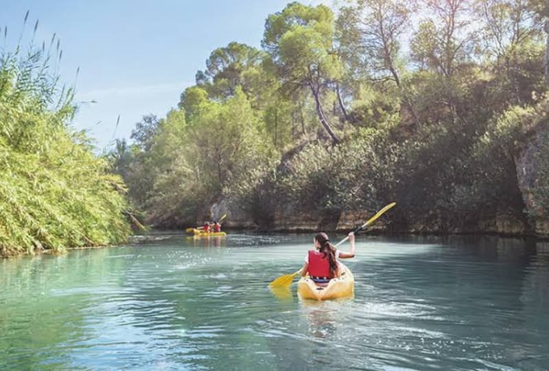 Kayak y SUP en la Desembocadura del Segura
